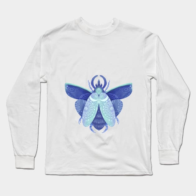 Mystical Beetle Long Sleeve T-Shirt by TeteBrage